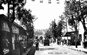 3072- Bouira - Grande Rue - 1958